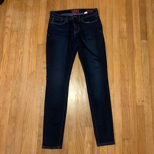 Lucky brand dark blue ankle jeans